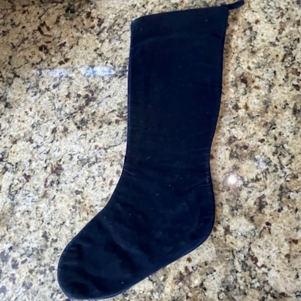 Embroidered Angel Stocking - Picture 4 of 6